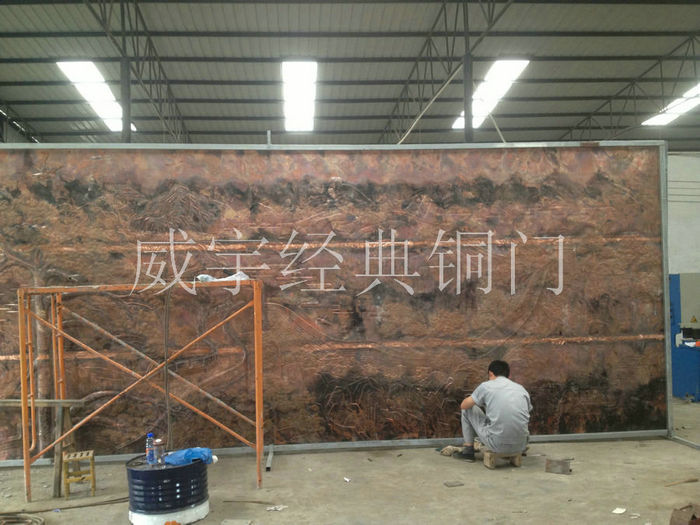 西藏阿里军分区长城壁画制作安装